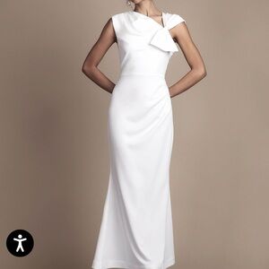 Karen Millen One Shoulder White Dress